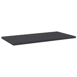 NNEVL Bookshelf Boards 4 pcs Grey 60x30x1.5 cm Chipboard