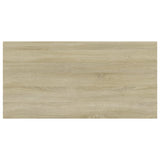NNEVL Bookshelf Boards 8 pcs Sonoma Oak 60x30x1.5 cm Chipboard