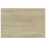 NNEVL Bookshelf Boards 4 pcs Sonoma Oak 60x40x1.5 cm Chipboard
