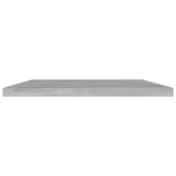 NNEVL Bookshelf Boards 4 pcs Concrete Grey 60x40x1.5 cm Chipboard
