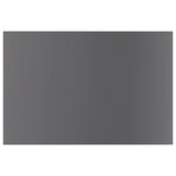 NNEVL Bookshelf Boards 4 pcs High Gloss Grey 60x40x1.5 cm Chipboard