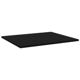 NNEVL Bookshelf Boards 4 pcs Black 60x50x1.5 cm Chipboard