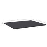 NNEVL Bookshelf Boards 4 pcs Grey 60x50x1.5 cm Engineered Wood