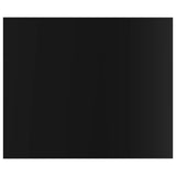 NNEVL Bookshelf Boards 4 pcs High Gloss Black 60x50x1.5 cm Engineered Wood