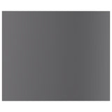 NNEVL Bookshelf Boards 4 pcs High Gloss Grey 60x50x1.5 cm Engineered Wood