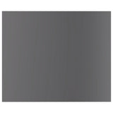 NNEVL Bookshelf Boards 8 pcs High Gloss Grey 60x50x1.5 cm Engineered Wood