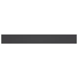 NNEVL Bookshelf Boards 8 pcs Grey 80x10x1.5 cm Engineered Wood