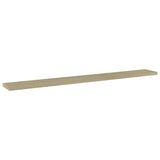 NNEVL Bookshelf Boards 8 pcs Sonoma Oak 80x10x1.5 cm Chipboard