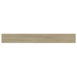 NNEVL Bookshelf Boards 8 pcs Sonoma Oak 80x10x1.5 cm Chipboard