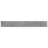 NNEVL Bookshelf Boards 4 pcs Concrete Grey 80x10x1.5 cm Chipboard