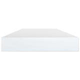 NNEVL Bookshelf Boards 8 pcs High Gloss White 80x10x1.5 cm Engineered Wood