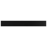 NNEVL Bookshelf Boards 4 pcs High Gloss Black 80x10x1.5 cm Chipboard