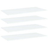 NNEVL Bookshelf Boards 4 pcs White 80x20x1.5 cm Chipboard