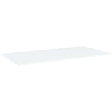 NNEVL Bookshelf Boards 4 pcs White 80x20x1.5 cm Chipboard