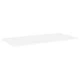 NNEVL Bookshelf Boards 8 pcs White 80x20x1.5 cm Chipboard