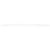 NNEVL Bookshelf Boards 8 pcs White 80x20x1.5 cm Chipboard