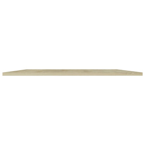 NNEVL Bookshelf Boards 8 pcs Sonoma Oak 80x20x1.5 cm Chipboard