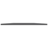 NNEVL Bookshelf Boards 4 pcs High Gloss Grey 80x20x1.5 cm Chipboard