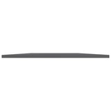 NNEVL Bookshelf Boards 8 pcs High Gloss Grey 80x30x1.5 cm Engineered Wood