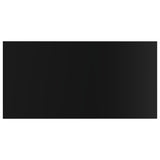 NNEVL Bookshelf Boards 4 pcs High Gloss Black 80x40x1.5 cm Chipboard
