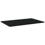 NNEVL Bookshelf Boards 4 pcs Black 80x50x1.5 cm Chipboard