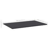 NNEVL Bookshelf Boards 4 pcs Grey 80x50x1.5 cm Chipboard