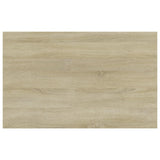 NNEVL Bookshelf Boards 4 pcs Sonoma Oak 80x50x1.5 cm Chipboard