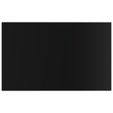 NNEVL Bookshelf Boards 4 pcs High Gloss Black 80x50x1.5 cm Chipboard