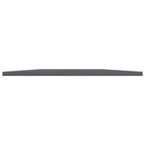 NNEVL Bookshelf Boards 4 pcs High Gloss Grey 80x50x1.5 cm Engineered Wood