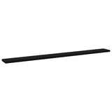 NNEVL Bookshelf Boards 8 pcs Black 100x10x1.5 cm Engineered Wood