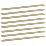 NNEVL Bookshelf Boards 8 pcs Sonoma Oak 100x10x1.5 cm Chipboard