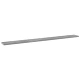 NNEVL Bookshelf Boards 4 pcs Concrete Grey 100x10x1.5 cm Chipboard