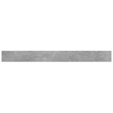 NNEVL Bookshelf Boards 8 pcs Concrete Grey 100x10x1.5 cm Chipboard