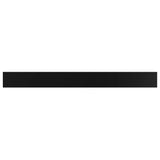 NNEVL Bookshelf Boards 4 pcs High Gloss Black 100x10x1.5 cm Chipboard