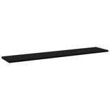 NNEVL Bookshelf Boards 4 pcs Black 100x20x1.5 cm Chipboard