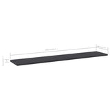 NNEVL Bookshelf Boards 8 pcs Grey 100x20x1.5 cm Engineered Wood