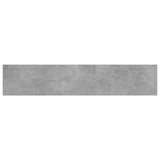 NNEVL Bookshelf Boards 4 pcs Concrete Grey 100x20x1.5 cm Chipboard