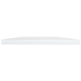 NNEVL Bookshelf Boards 4 pcs High Gloss White 100x20x1.5 cm Chipboard