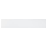 NNEVL Bookshelf Boards 4 pcs High Gloss White 100x20x1.5 cm Chipboard