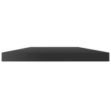 NNEVL Bookshelf Boards 8 pcs High Gloss Black 100x20x1.5 cm Engineered Wood