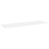 NNEVL Bookshelf Boards 8 pcs White 100x30x1.5 cm Chipboard
