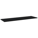 NNEVL Bookshelf Boards 4 pcs Black 100x30x1.5 cm Chipboard