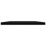 NNEVL Bookshelf Boards 8 pcs Black 100x30x1.5 cm Chipboard