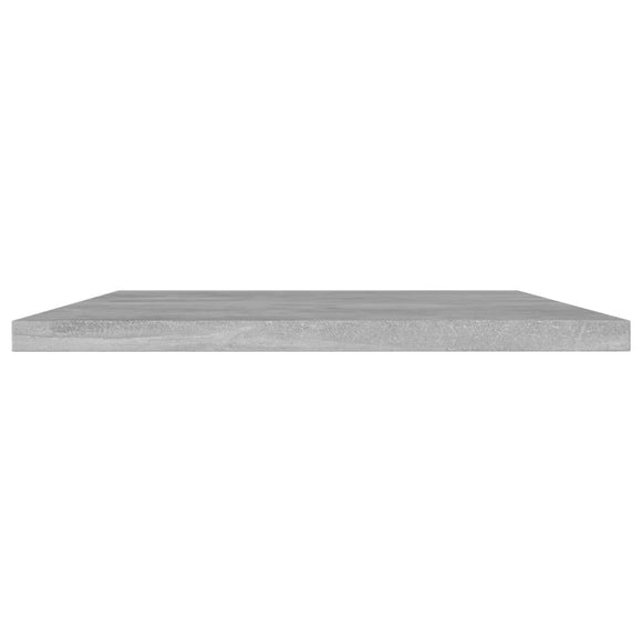 NNEVL Bookshelf Boards 8 pcs Concrete Grey 100x30x1.5 cm Chipboard