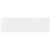 NNEVL Bookshelf Boards 8 pcs High Gloss White 100x30x1.5 cm Chipboard