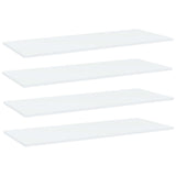 NNEVL Bookshelf Boards 4 pcs White 100x40x1.5 cm Chipboard