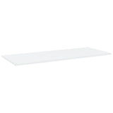 NNEVL Bookshelf Boards 4 pcs White 100x40x1.5 cm Chipboard
