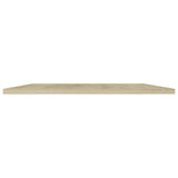 NNEVL Bookshelf Boards 4 pcs Sonoma Oak 100x40x1.5 cm Chipboard