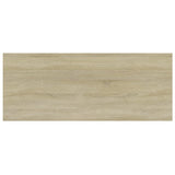 NNEVL Bookshelf Boards 4 pcs Sonoma Oak 100x40x1.5 cm Chipboard