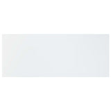 NNEVL Bookshelf Boards 4 pcs High Gloss White 100x40x1.5 cm Chipboard